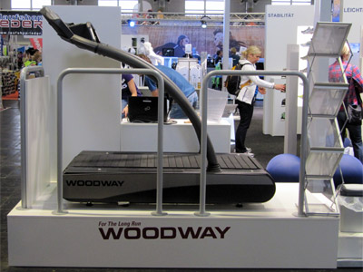 WOODWAY auf dem Frankfurt Marathon 2011